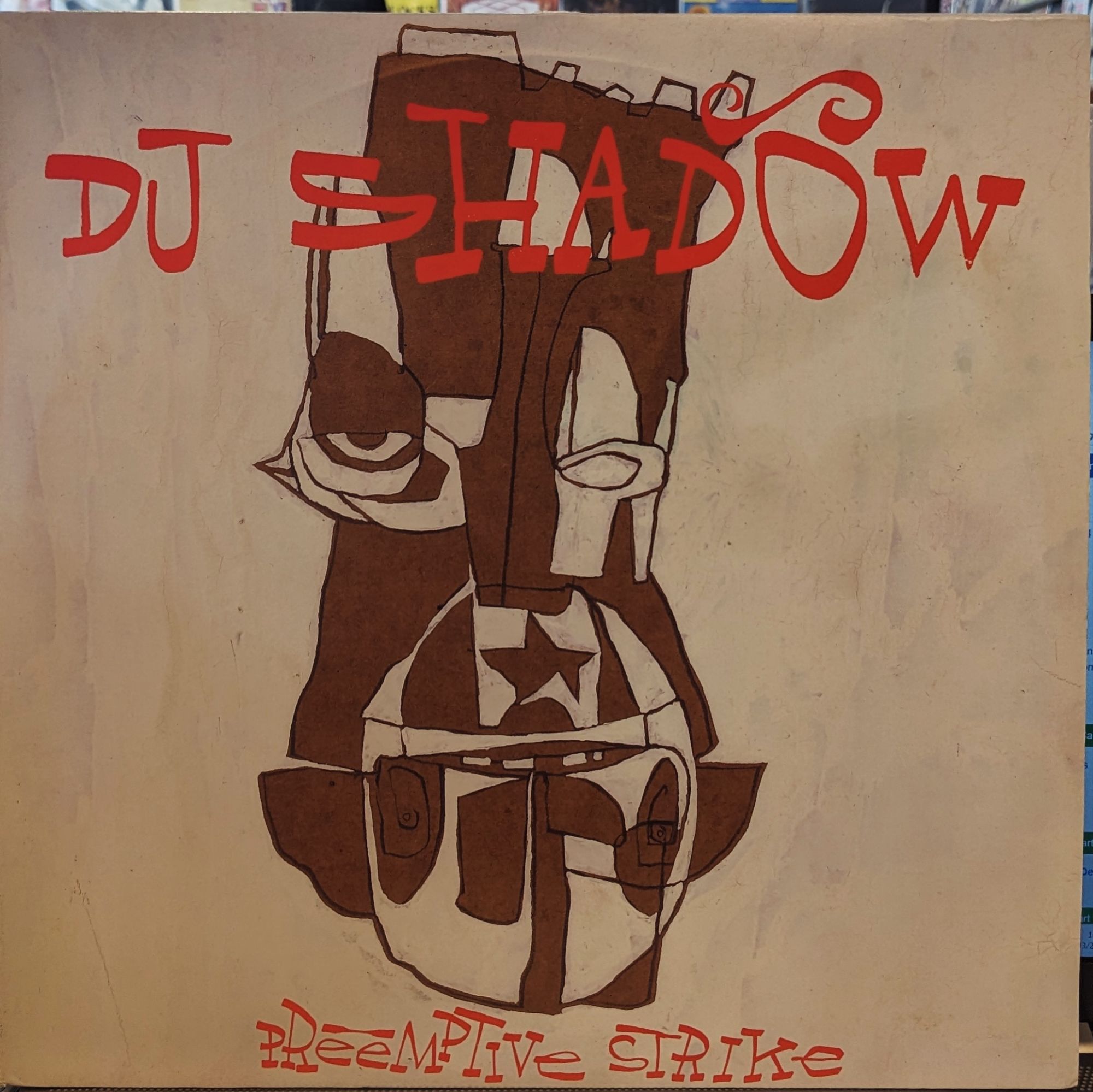 DJ Shadow Preemptive Strike LP.. available in shop now | OUT OF 